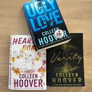 Ugly Love, Heart Bones, and Verity by Colleen Hoover